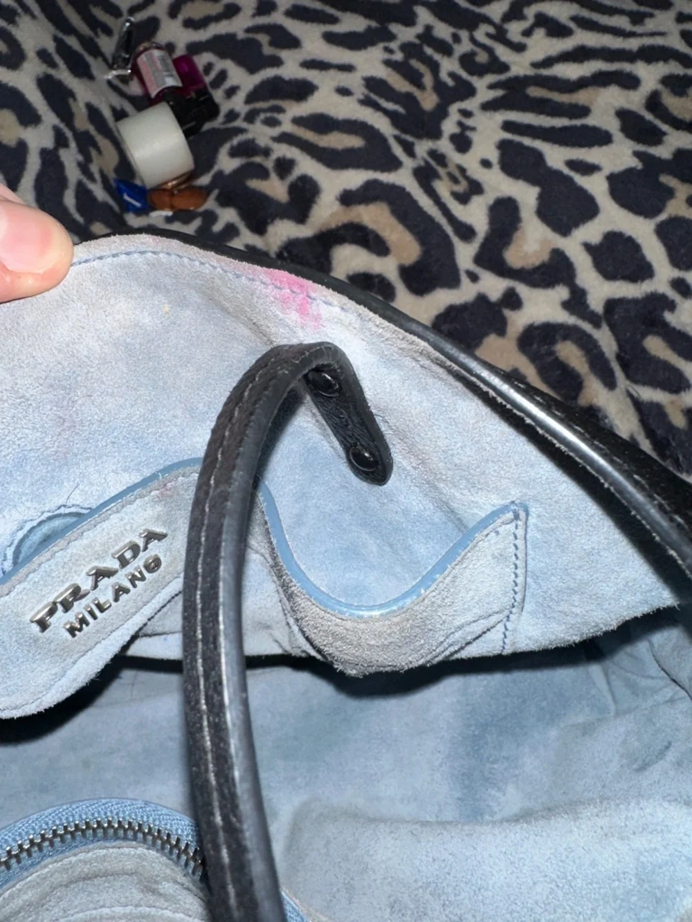 Prada City Calf Etiquette Tote